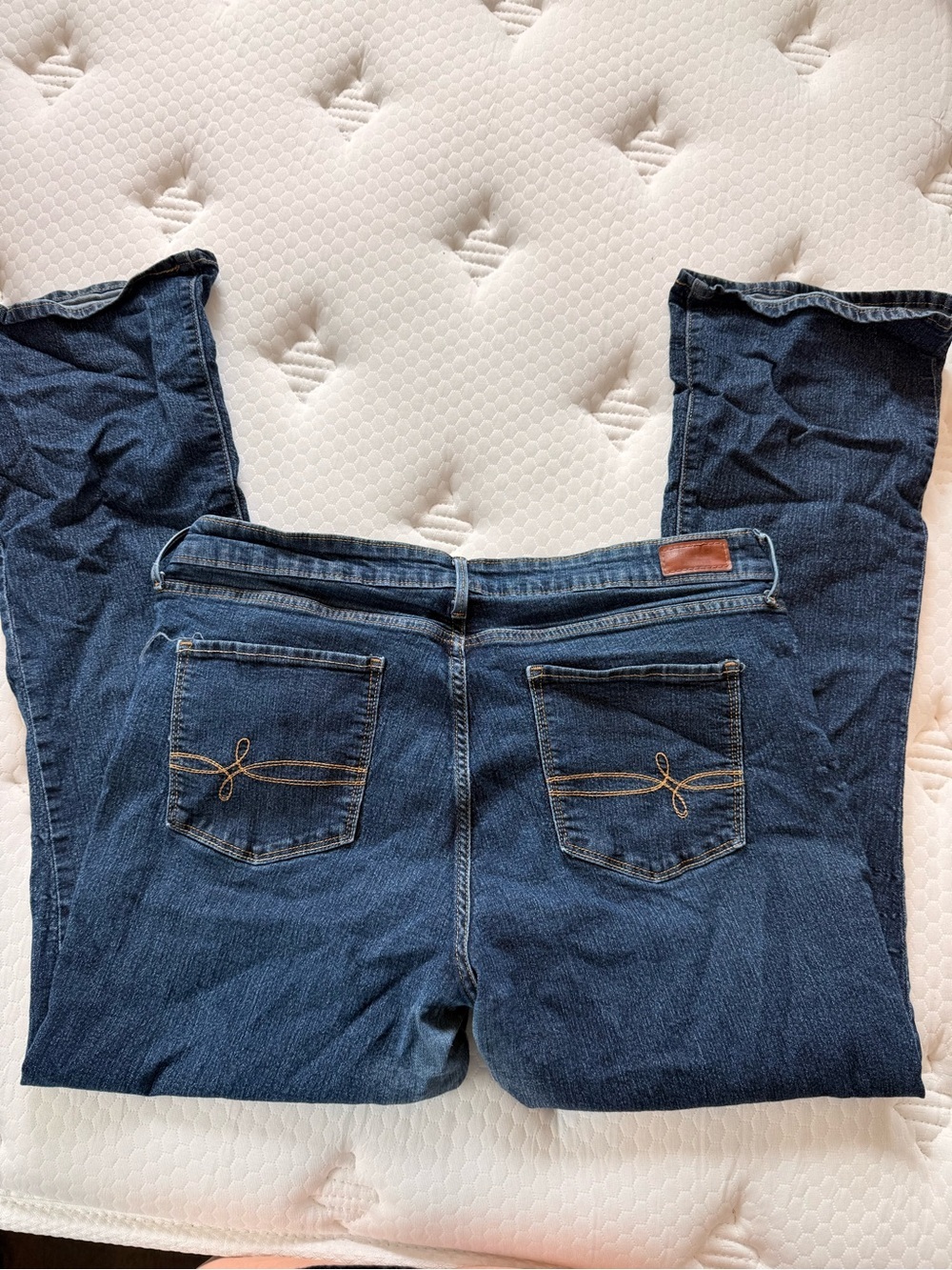 Levi's Dark Blue Bootcut Women's Jeans - Picture 6 of 6
